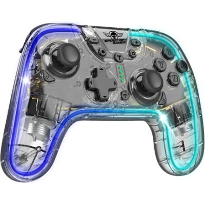 Spirit Of Gamer Pulse Bluetooth RGB Gamepad Transparent (SOG-BTGPS1)
