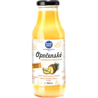 Bohemilk Opočenské jogurtové smoothie ananas, banán, pomeranč 300 ml – Zboží Dáma