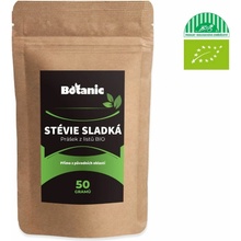 Botanic Stévie sladká Prášek z listů Bio 50 g