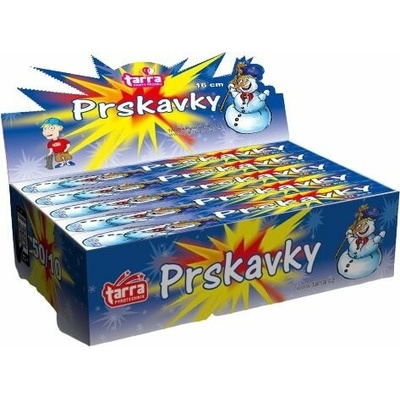 Ruční prskavky 16 cm 500 ks pyrotechnika