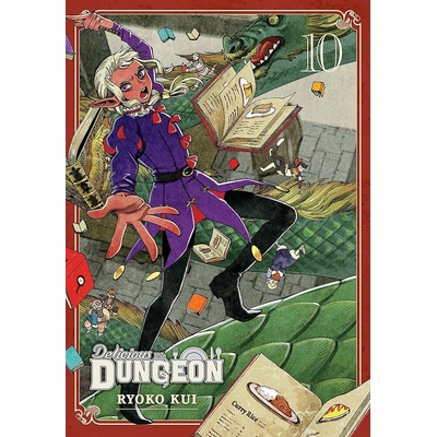 Gardners Komiks Delicious in Dungeon Vol. 10 ENG