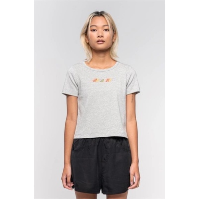 SANTA CRUZ Alpha Strip T-Shirt Athletic Heather