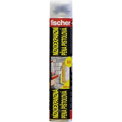 FISCHER 525007 montážna pena nízkoexpanzná pištoľová GUN 825 ml