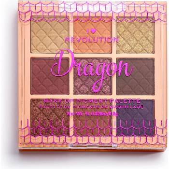Revolution Beauty Fantasy Makeup Pigment Palette Dragon Сенки палитра 60gr