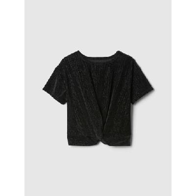 GAP Детски кадифен топ GAP GAP | Cheren | Момичешки | XS