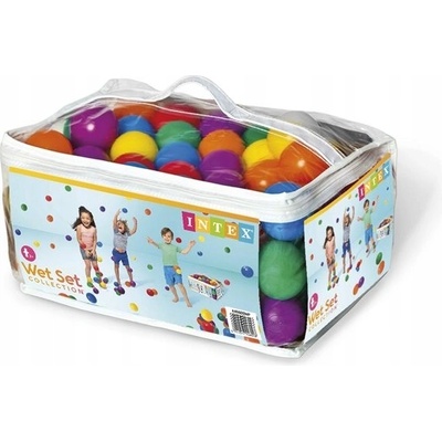 INTEX MÍČKY DO BAZÉNU NAFUKOVACÍ FUN BALLZ 6 5 cm 100KS