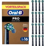 Oral-B Replacement Brush Heads PRO CrossAction, Black, 16 Pieces - 8006530033336 - boombuy