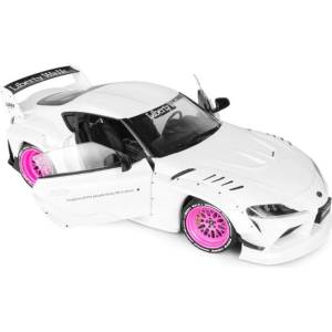Solido 1: 18 toyota gr supra liberty walk body kit БЯЛ - solido