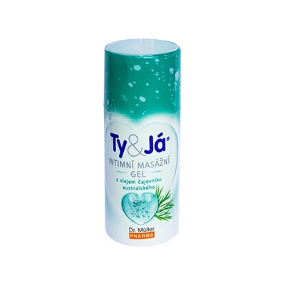 DR. MÜLLER ty & já intímny masážny gél s olejom čajovníka austrálskeho 100 ml