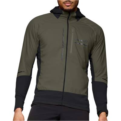 Norrøna Мъжко яке за бягане Norrøna Senja Alpha90 Hood Running jacket - Olive Night - размер XL (028-0846-0214)