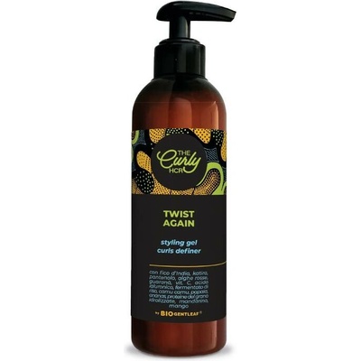 Bio Gentleaf přírodní gel na vlny Twist again se střední fixací 200 ml