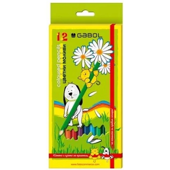 Image 1 of Gabol - Комплект цветни моливи - 12 цвята (305803)