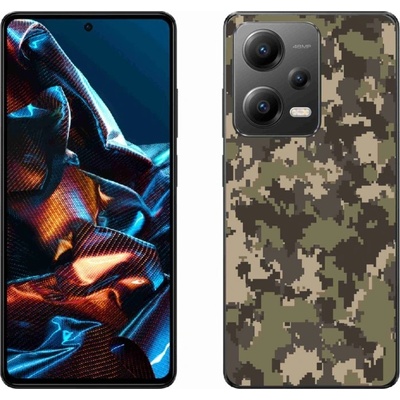 mmCase Gelové Xiaomi Redmi Note 12 Pro 5G - maskáčový vzor 12