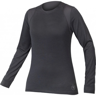 Endura Singletrack Fleece dámsky dlhý rukáv čierna