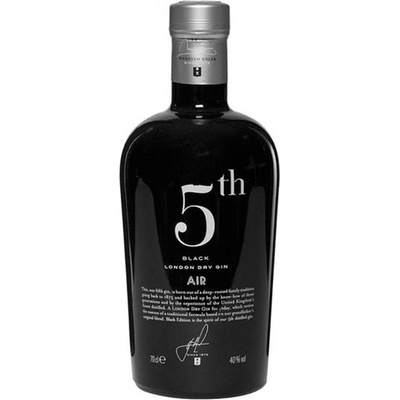 5th Air Black London Dry Gin 40% 0,7 l (holá láhev)