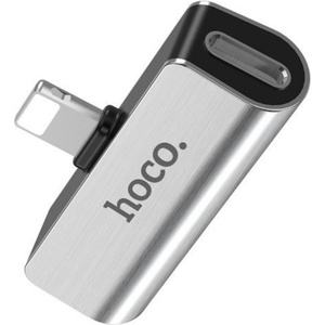 hoco. Преходник Hoco LS25 Digital 3.5 audio converter for Apple - Сребрист