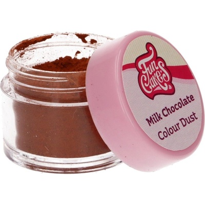 FunCakes Jedlá prachová farba Milk Chocolate 1,5 g