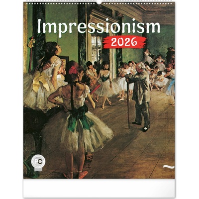 Impresionismus nástěnný 2026 – Sleviste.cz