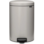 Brabantia Светлосиво стоманено кошче за боклук с педал 20 l NewIcon - Brabantia (254406)