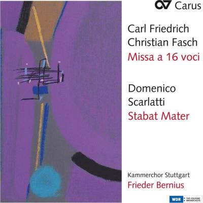 Carl Friedrich Christian Fasch - Missa a 16 voci Scarlatti - Stabat Mater - Frieder Bernius CD