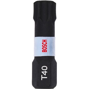 Bosch УДАРНИ БИТОВЕ t40 2 БРОЯ 25 ММ bosch impact control (6949509233295)