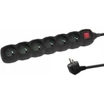 Esperanza power strip 6 sockets switch 5m black