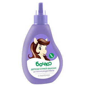 бочко Детски спрей-балсам за лесно разресване, 150 ml (3035726)