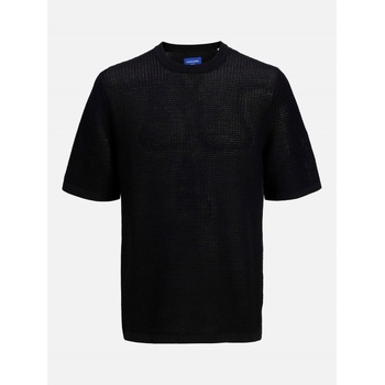JACK & JONES Блуза Jack and Jones Men's Knitted Crew Sweatshirt - Black