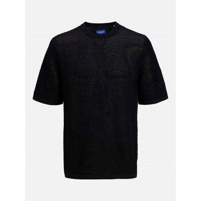 JACK & JONES Блуза Jack and Jones Men's Knitted Crew Sweatshirt - Black