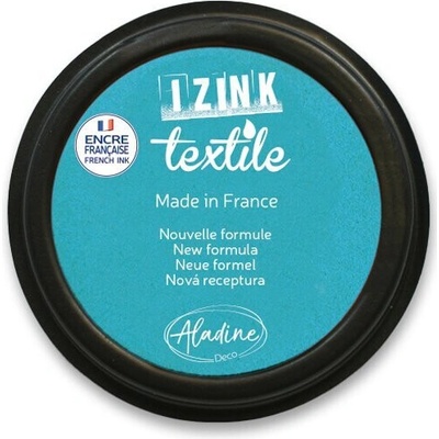 Razítková poduška na textil Aladine Izink tyrkysová
