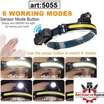 LAMPA /работна/ -led -за глава -Челниĸ -5055 ('254749)