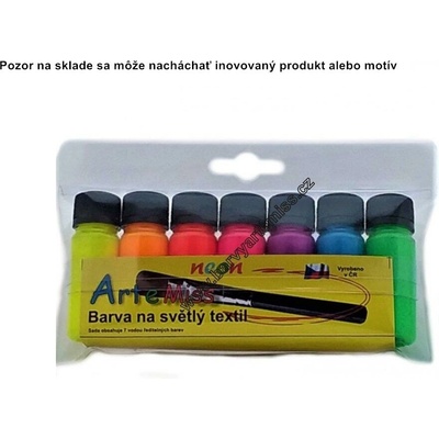 Farba na textil neonová zelená