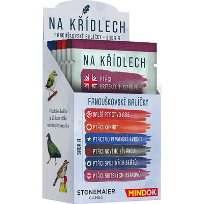 Mindok Na křídlech: Fanouškovské balíčky – sada A