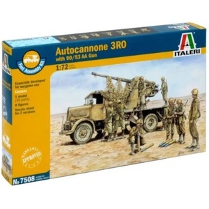 Italeri Italeri: Модел Автоканон 3RO с 90/53 ПВО оръдие - 1: 72 (7508S)