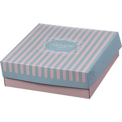 Intertan SA Krabica na zákusky, 25 x 25 x 8 cm, patisserie 10 kg, , WI71725
