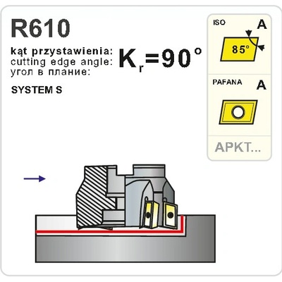 R610.23-160 nástrčná fréza