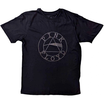 Pink Floyd Circle Logo Hi-Build Black M Риза (<![CDATA[PFTEE177MB02]]>)