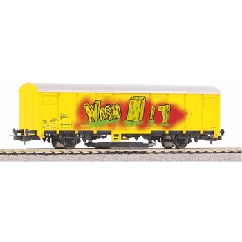 Image 1 of Piko Товарен вагон за почистване на релсите - с графити (54309)