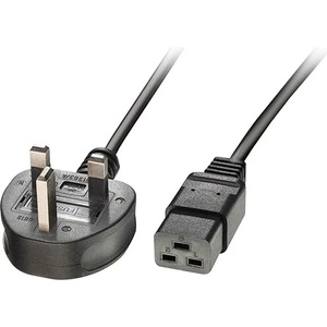 Lindy Захранващ кабел UK/IEC - C19, 2 m 30459 (30459)