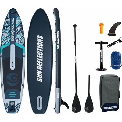 Paddleboard SUN REFLECTIONS M 10'8'' Minicombo Grey