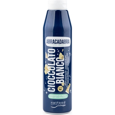 Natfood Abracadabra Topping Bílá čokoláda 750 g