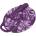 Bouncy Bliss Flow Sit-On Vibrator Purple