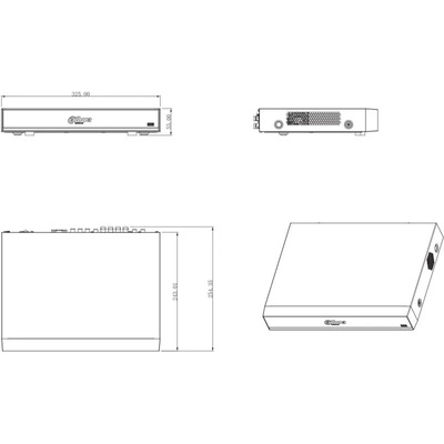 Dahua 8-channel DVR XVR7108HE-4KL-X