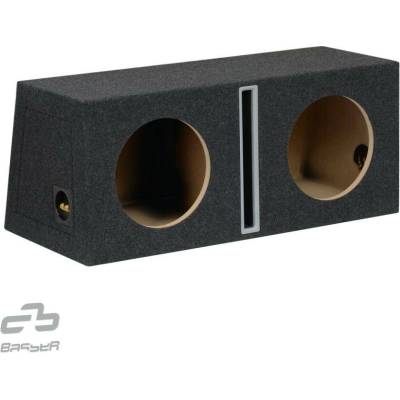 Bassreflexová dvojitá ozvučnica Basser B1035SX2 Black