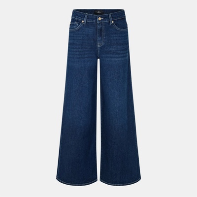 7 For All Mankind Дънки 7 For All Mankind Women's Marie Wide Leg Jeans - Dark Blue