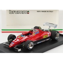 Brumm Ferrari F1 126 C2 Italy Gp 1982 N 27 Patrick Tambay Red 1:43