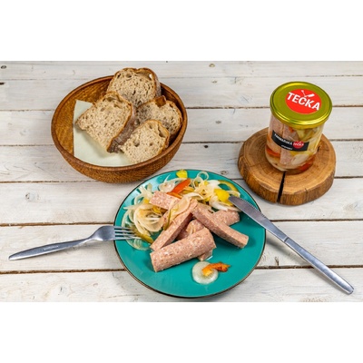 TEČKA Pikantní utopenci 400g