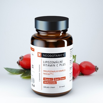 Neobotanics Lipozomální vitamin C Plus 60 kapslí