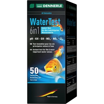 Velda Aqua Test Strips 6 in 1, 50 testů kvality vody na 6 různých hodnot – Hledejceny.cz