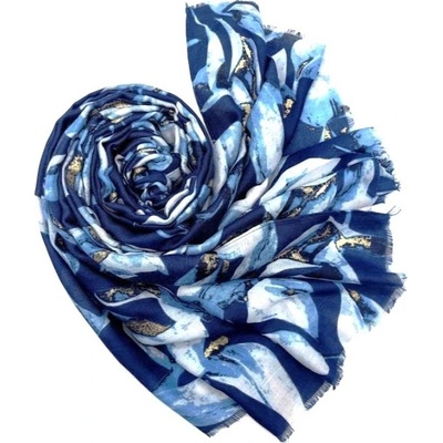 Classic Scarf šála květovaná